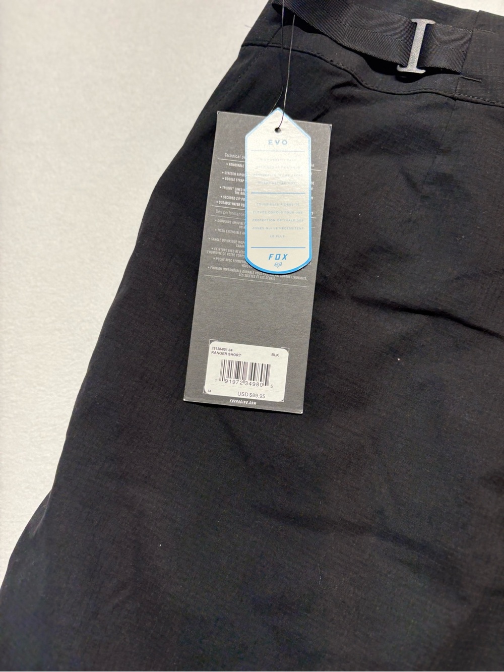 Fox Racing Ranger Shorts size 34 - Picture 9 of 9